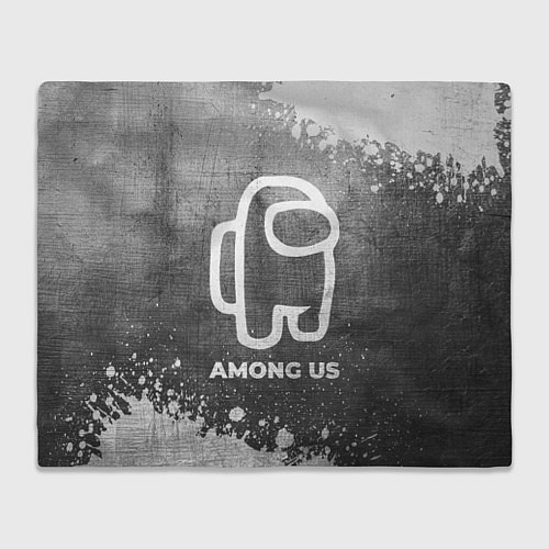 Плед Among Us - grey gradient / 3D-Велсофт – фото 1