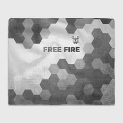 Плед Free Fire - white gradient посередине
