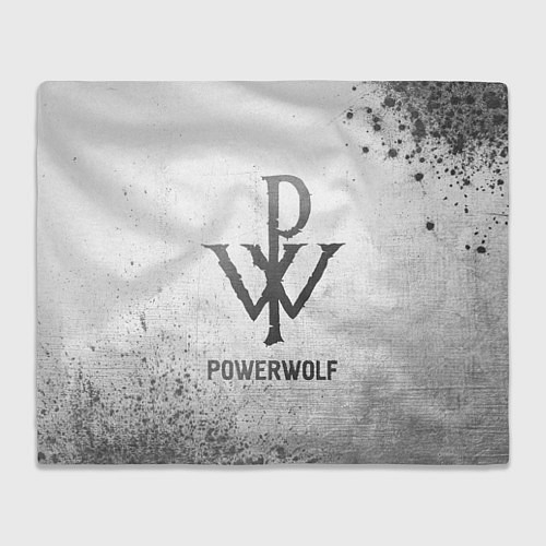 Плед Powerwolf - white gradient / 3D-Велсофт – фото 1