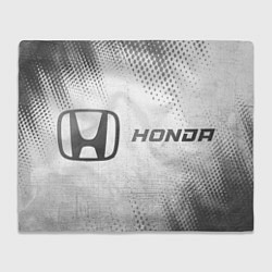 Плед Honda - white gradient по-горизонтали
