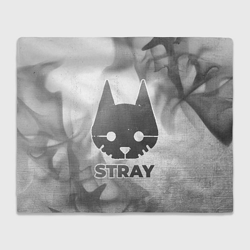 Плед Stray - white gradient / 3D-Велсофт – фото 1