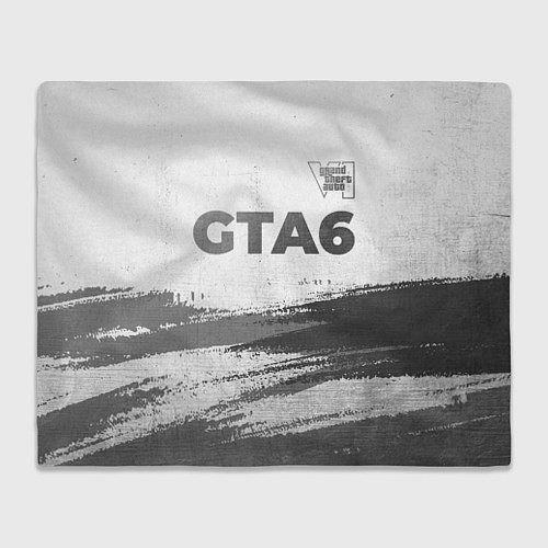 Плед GTA6 - white gradient посередине / 3D-Велсофт – фото 1