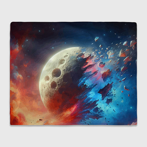 Плед Разрыв космического тела - нейроарт / 3D-Велсофт – фото 1