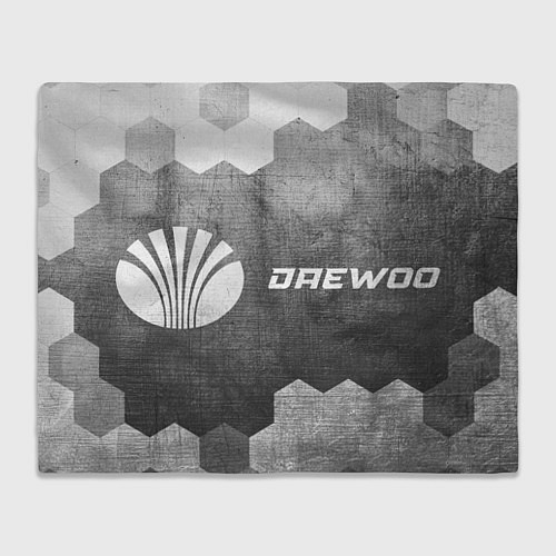 Плед Daewoo - grey gradient по-горизонтали / 3D-Велсофт – фото 1