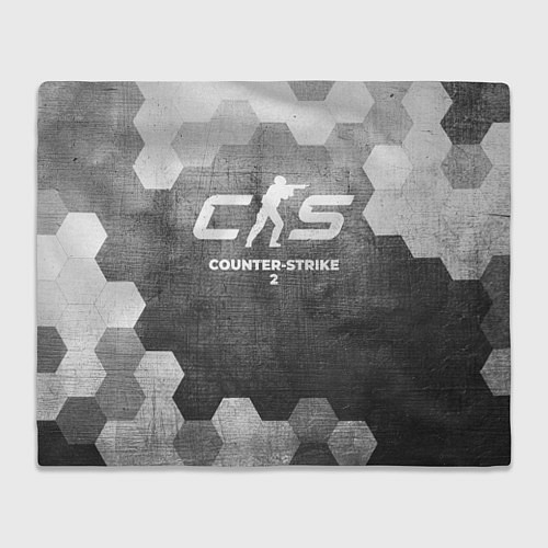 Плед Counter-Strike 2 - grey gradient / 3D-Велсофт – фото 1