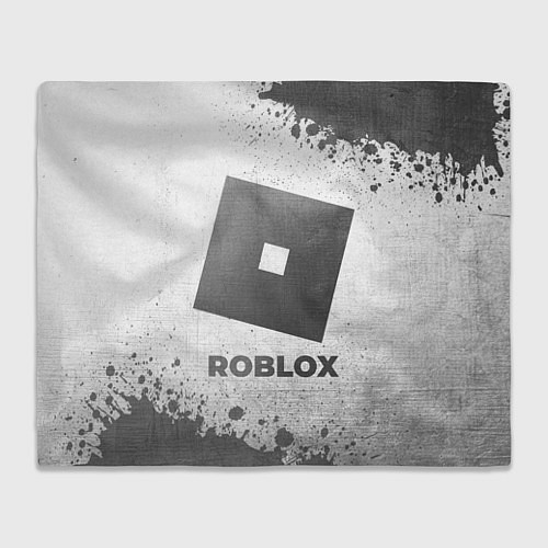 Плед Roblox - white gradient / 3D-Велсофт – фото 1