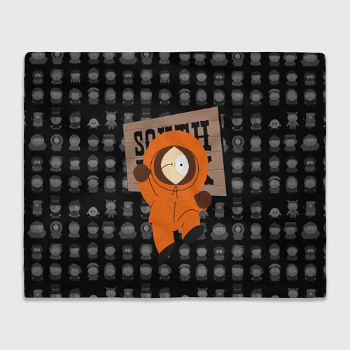 Плед Кенни из Южного парка / 3D-Велсофт – фото 1