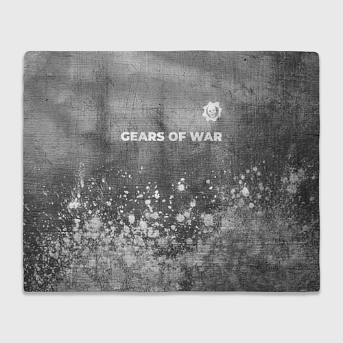 Плед Gears of War - grey gradient посередине / 3D-Велсофт – фото 1