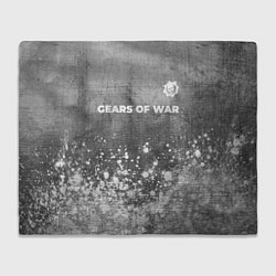 Плед Gears of War - grey gradient посередине