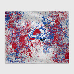 Плед Colorado Avalanche NHL white