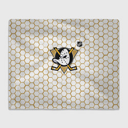 Плед Анахайм Дакс - белые соты