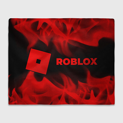 Плед Roblox - red gradient по-горизонтали / 3D-Велсофт – фото 1