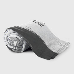 Плед флисовый Three Days Grace - white gradient посередине, цвет: 3D-велсофт — фото 2