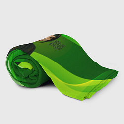 Плед флисовый Билли Айлиш в стиле ниндзи, цвет: 3D-велсофт — фото 2