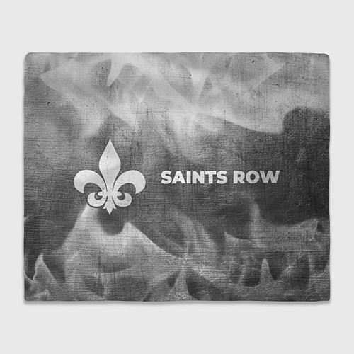 Плед Saints Row - grey gradient по-горизонтали / 3D-Велсофт – фото 1