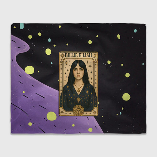 Плед Билли Айлиш в стиле Таро / 3D-Велсофт – фото 1