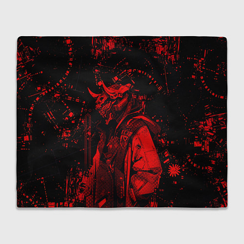 Плед Кибернетический Они / 3D-Велсофт – фото 1