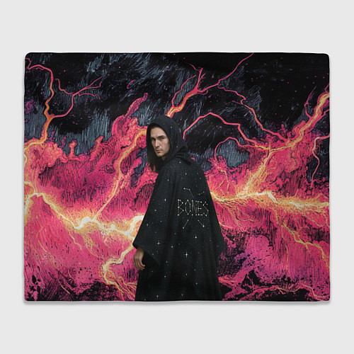 Плед Bones в мантии со звездами / 3D-Велсофт – фото 1