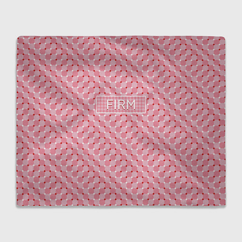 Плед Плавающий эффект - Фирм розовый / 3D-Велсофт – фото 1