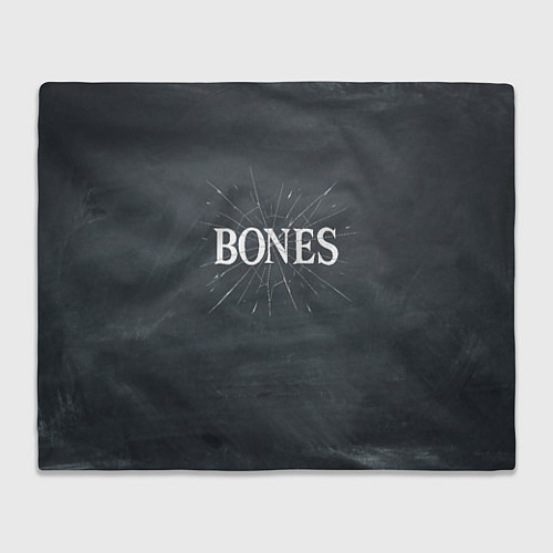 Плед Bones разбитое стекло / 3D-Велсофт – фото 1