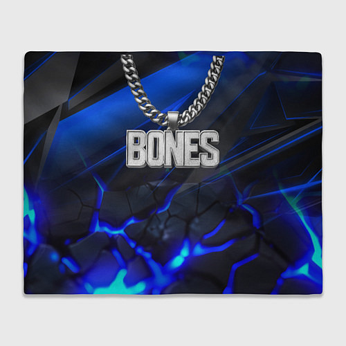 Плед Цепочка Bones / 3D-Велсофт – фото 1