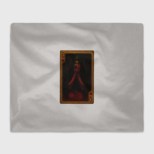 Плед Королева воров: дама червей / 3D-Велсофт – фото 1