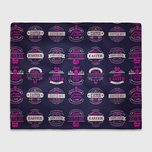 Плед Easter pink / 3D-Велсофт – фото 1