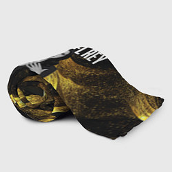 Плед флисовый Lana Del Rey в черном платье, цвет: 3D-велсофт — фото 2