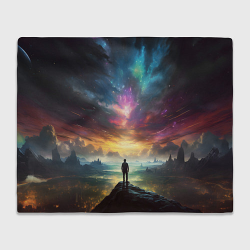 Плед Shocking the cosmos / 3D-Велсофт – фото 1