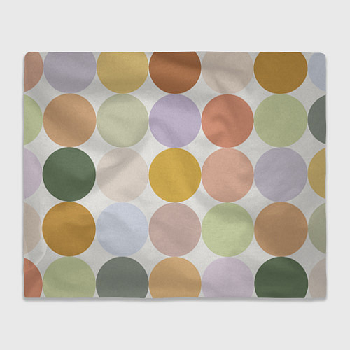 Плед Цветочный горошек / 3D-Велсофт – фото 1