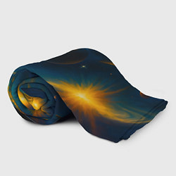 Плед флисовый Пространство Вселенной, цвет: 3D-велсофт — фото 2