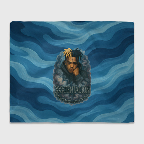 Плед XXXTentacion в облаке / 3D-Велсофт – фото 1