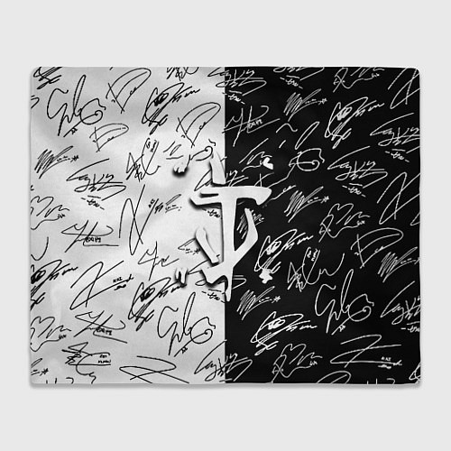 Плед Doom автографы / 3D-Велсофт – фото 1