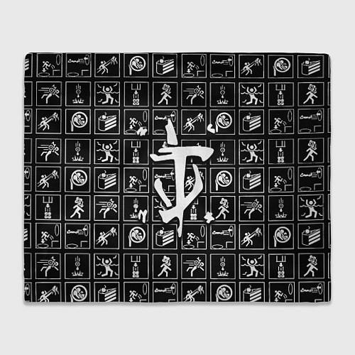 Плед Doom x portal / 3D-Велсофт – фото 1