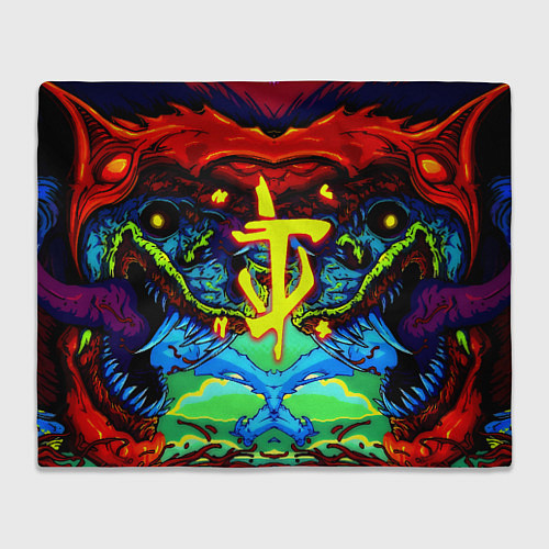 Плед Doom hyper monster / 3D-Велсофт – фото 1