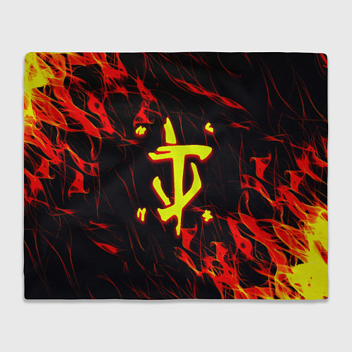 Плед Doom огненные искры / 3D-Велсофт – фото 1