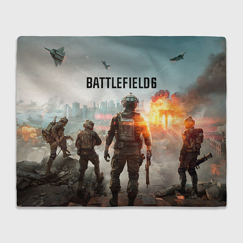 Плед Солдаты из Battlefield 6 / 3D-Велсофт – фото 1