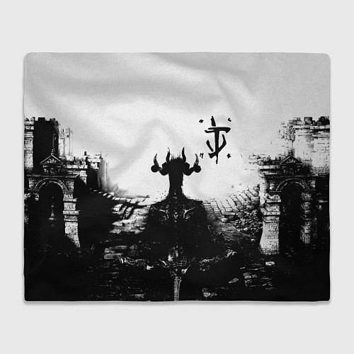 Плед Doom демон марса / 3D-Велсофт – фото 1