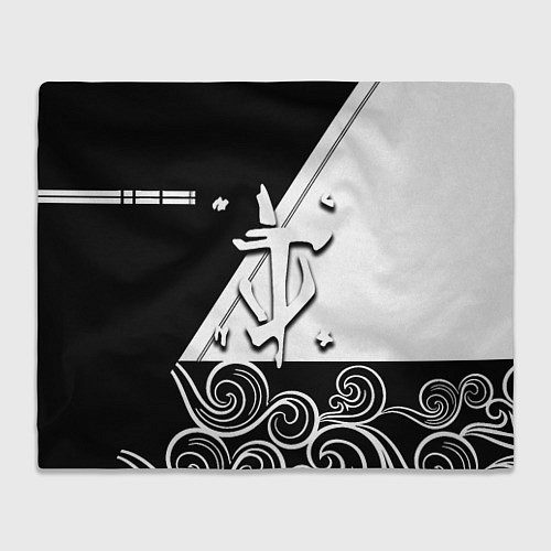 Плед Doom стильная геометрия / 3D-Велсофт – фото 1