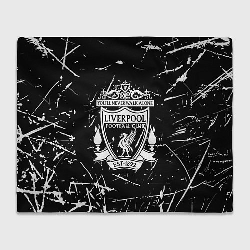 Плед Ливерпуль краски штрихи / 3D-Велсофт – фото 1