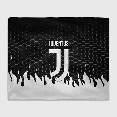 Плед Juventus соты огонь / 3D-Велсофт – фото 1