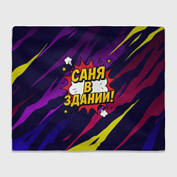 Плед Саня в здании