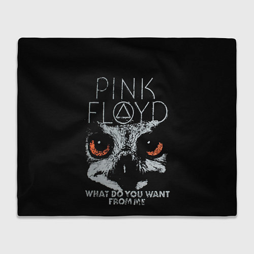 Плед Pink Floyd - what do you want from me / 3D-Велсофт – фото 1
