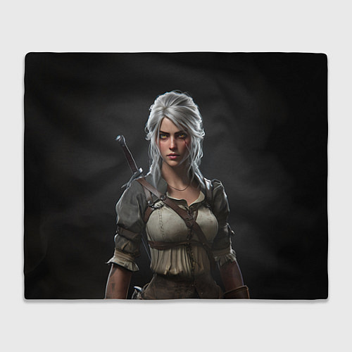 Плед Цири Ведьмак / 3D-Велсофт – фото 1