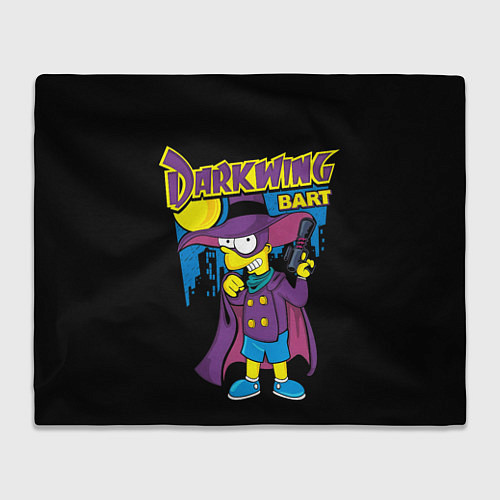 Плед Darkwing Bart / 3D-Велсофт – фото 1