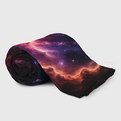 Плед флисовый Фантастические космические туманы, цвет: 3D-велсофт — фото 2