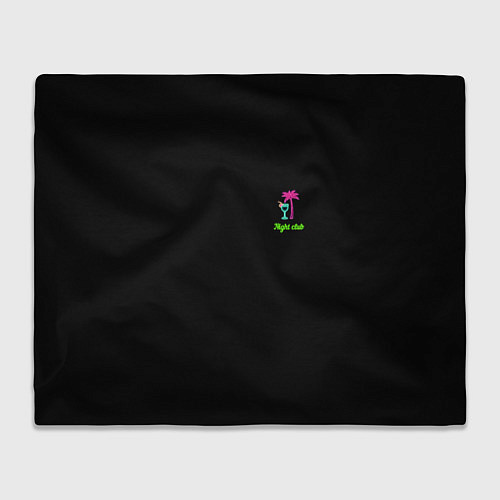 Плед Night club neon / 3D-Велсофт – фото 1