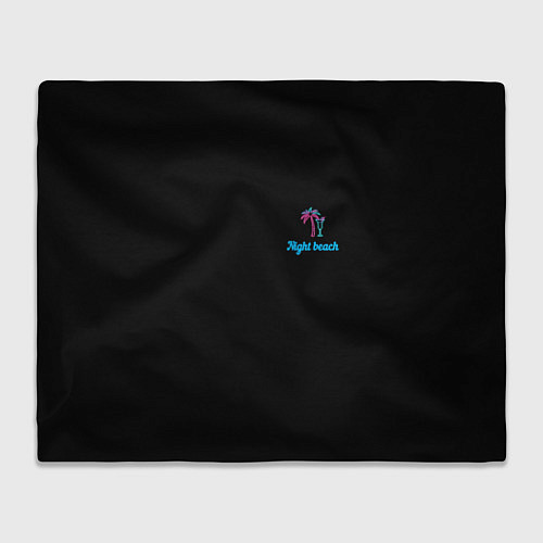 Плед Night beach / 3D-Велсофт – фото 1