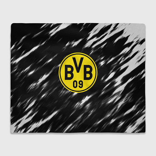 Плед Borussia штрихи красок текстура / 3D-Велсофт – фото 1
