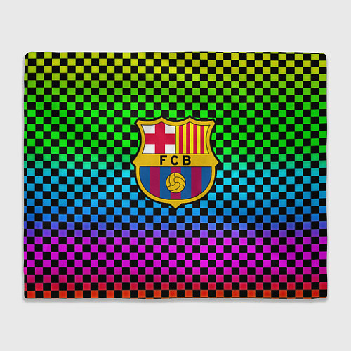 Плед Barcelona gradient neon / 3D-Велсофт – фото 1